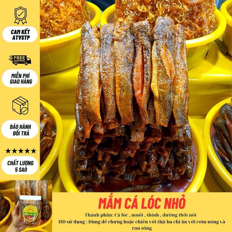   Mắm Châu Đốc  Mắm Cá Lóc Con Nhỏ - Dùng chưng hoặc chiên với tép mỡ trứng thịt Food Thức Ăn 