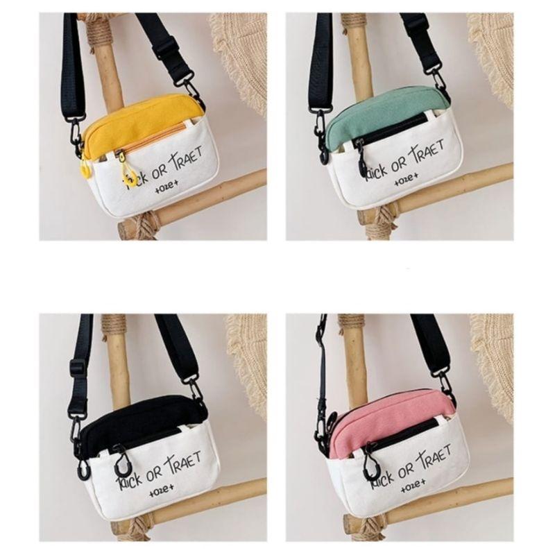 Tas Selempang Trick Pria Wanita Gaya Lucu Kekinian Mibimalis Slingbag 0