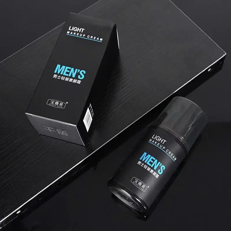 Kem Lười Men's Che Khuyết Điểm Dưỡng Ẩm Cho Nam Màu Tự Nhiên Lười Chống Thấm Nước - Tặng mặt nạ dưỡng da - Parfum - Perfume 4