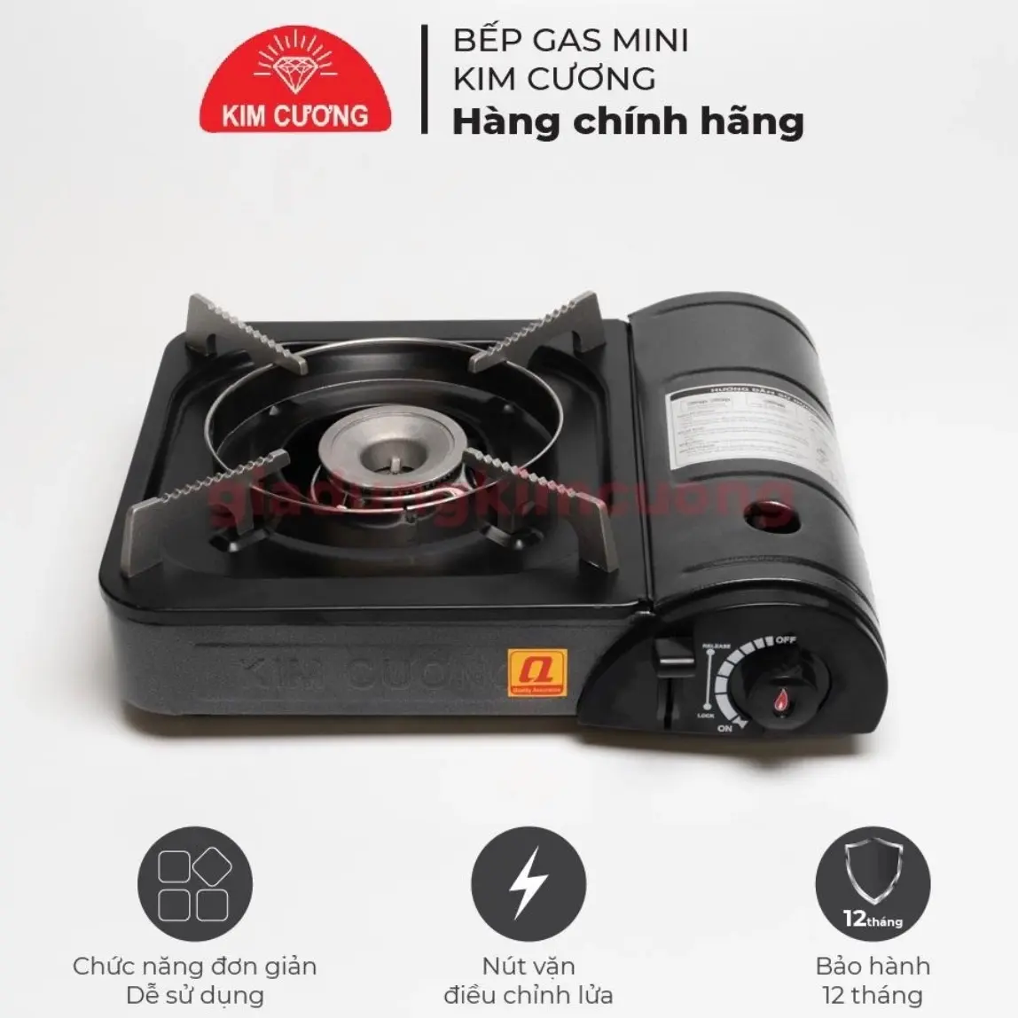 Bếp ga mini kim cương 110s chính hãng