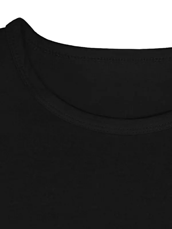 Women's Arabic Letter & Map Print Round Neck Tee, Casual Short Sleeve Crew Neck T-Shirt for Summer, Fashion Women's Top for Daily Wear 5