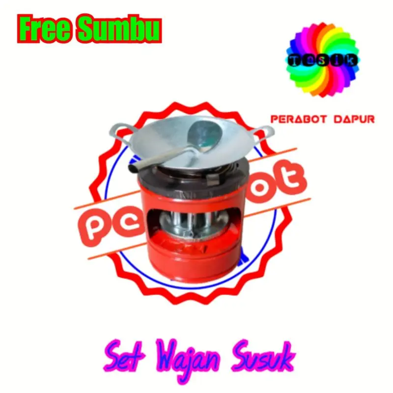 Mainan Paket Masak masakan Kompor+katel+susuk mini free sumbu 2