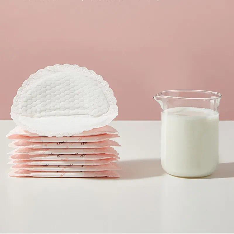 Disposable care pad for pregnant women accessories, high absorption, breastfeeding anti overflow pad for pregnant women, daily disposable overflow pad, lactation anti leakage milk pad, super soft care pad 4