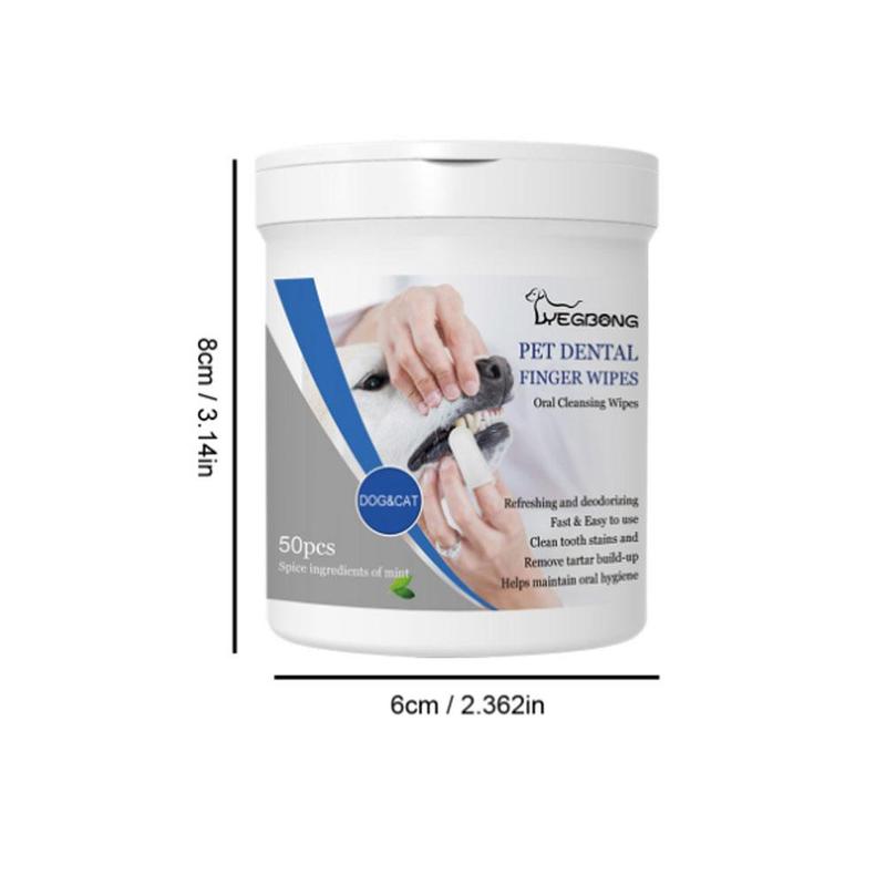 Product Introduction of Oral Care Finger Wipes for Dogs and Cats EasytoUse Pet Teeth Cleaning Solution for Fresh Breath L8B9 15
