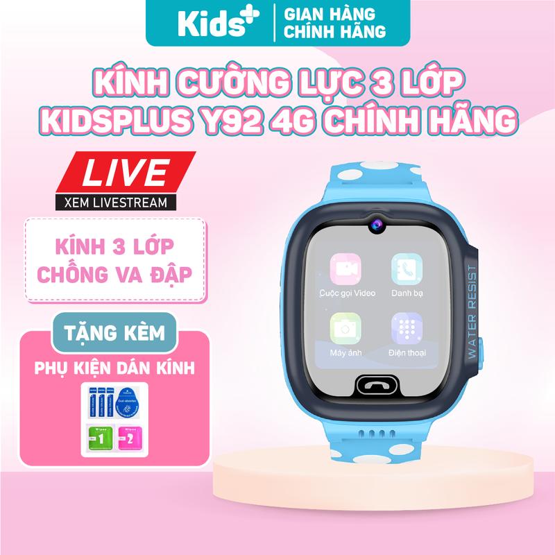  Kính cường lực 3 lớp KidsPlus dành cho đồng hồ thông minh trẻ em KidsPlus Y92 KidsPlus Y36 chính hãng 