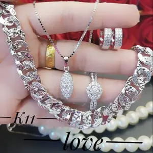 XUPING SET PERHIASAN LAPIS EMAS 24K