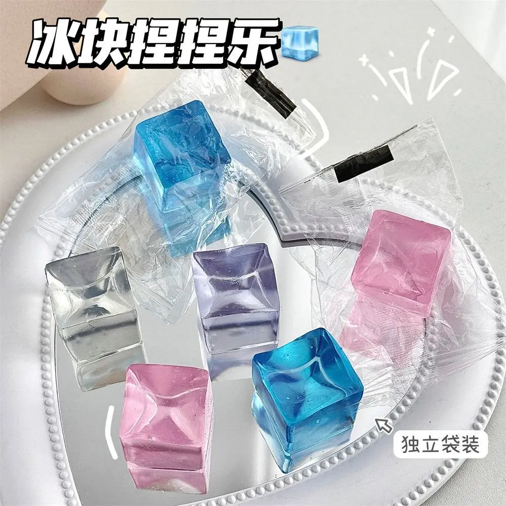 Mini Kawaii Cat Paw Fish Hand Pinching Fidget Toy Squeeze Toy Cat Paw Mini Mochi Mini Mochi Ice Block Ice Pressure Ball Toy