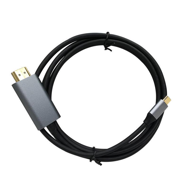 Dây cáp chuyển Type-c sang HDMI 1.8m độ phân giải 4K - Phụ kiện kết nối máy tính, điện thoại, máy tính bảng với màn hình HDMI