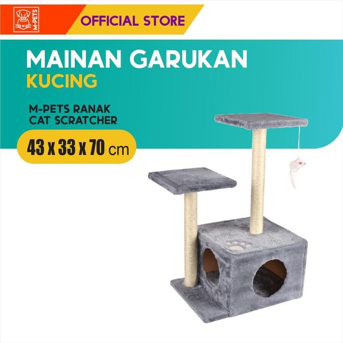 Gambar M-Pets Ranak Cat Scratcher Toy / Mainan Garukan Kucing - mainan garukan kucing dari M-Pets Volk Pets Indonesia Kota Tangerang Tokopedia