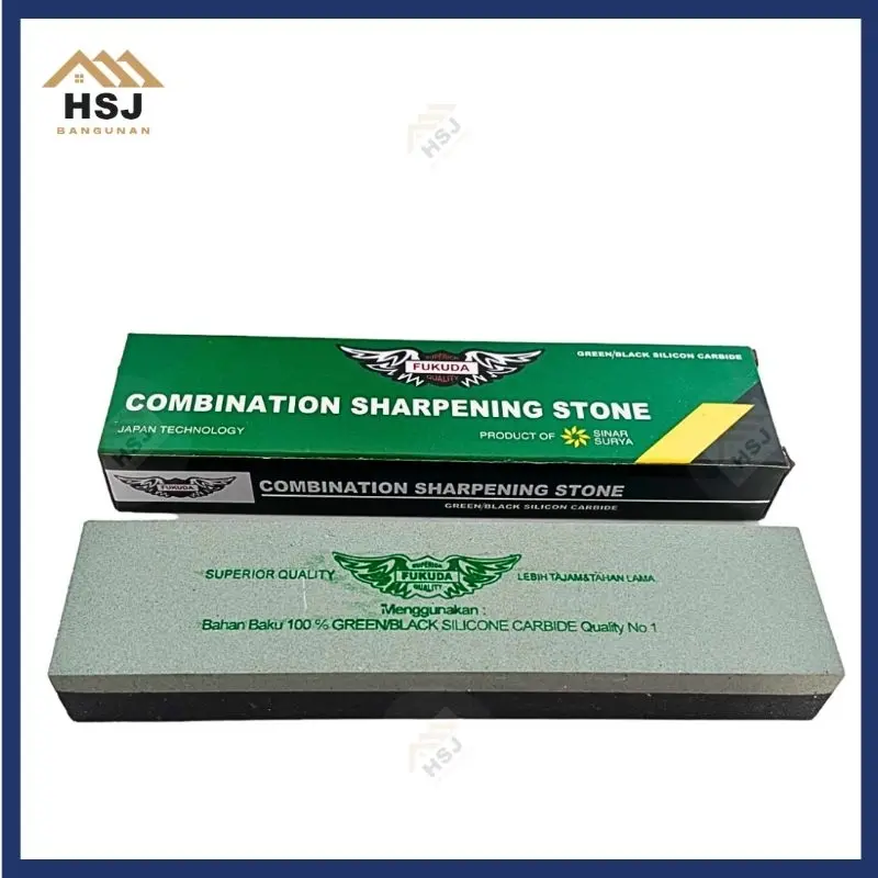 Batu Asah Gosok Batu Ungkal Sharpening Stone FUKUDA VIPER 8 Inch Batu Gosok