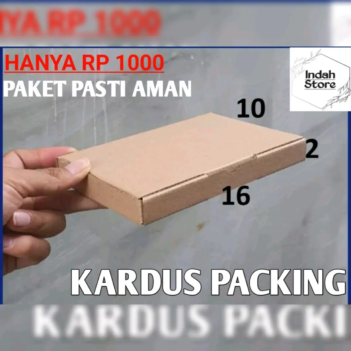 FREE KARDUS PACKING BIAR AMAN