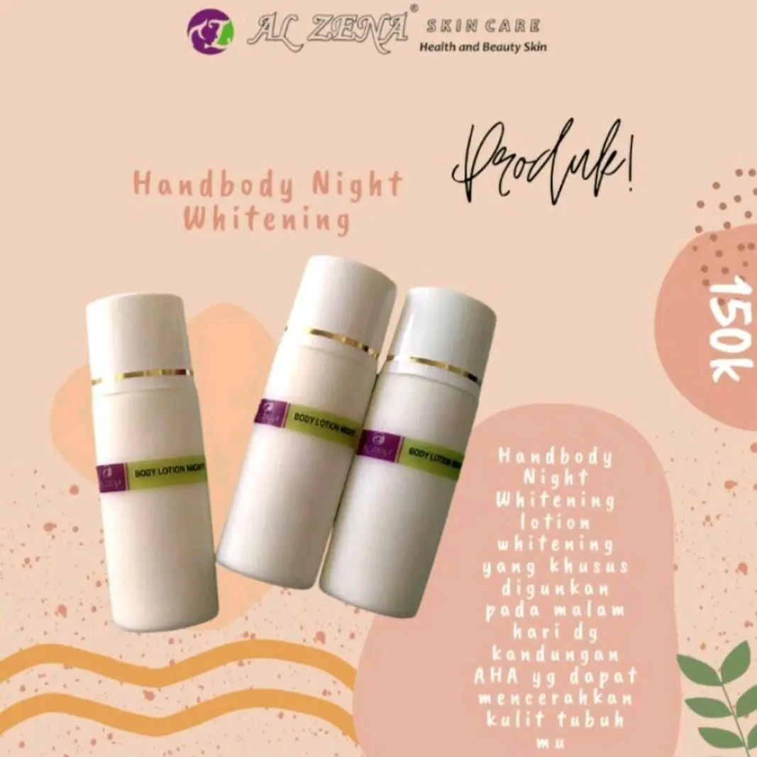 HB MALAM PEMUTIH PERMANEN ALZENA SKINCARE 100% ORI BPOM