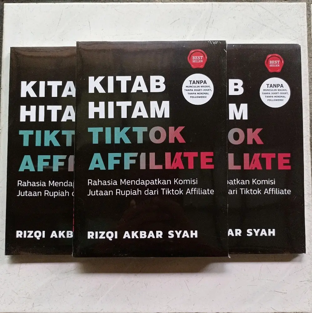 buku Kitab hitam tiktok affiliate