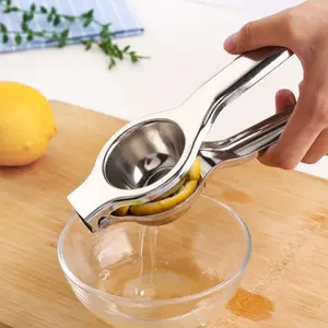 PERASAN LEMON ALAT PEMERAS TANGAN JERUK LEMON STAINLESS SQUEEZER PERAS PRESS LEMON LIME PERASAN JERUK NIPIS ALAT DAPUR TAHAN LAMA PREMIUM BERKUALITAS Steel