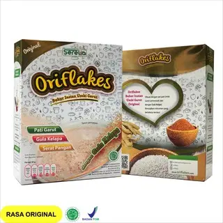 Oriflakes Sereal Umbi Garut 350 gram Rasa Original 0