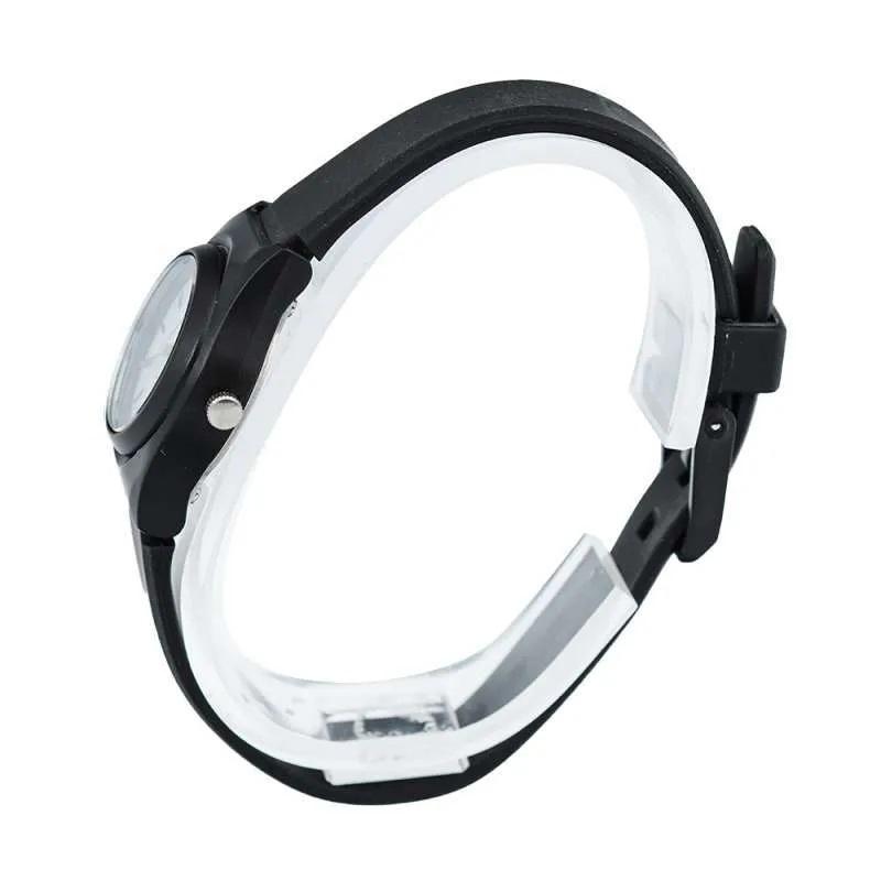 Q&Q Original Jam Tangan Remaja VQ03 & VQ87 Series - Karet- Hitam Kaca Rubber 3