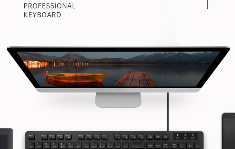 Product Introduction of Silent keyboard wired desktop computer suitable for Lenovo Asus Apple Dell laptop keyboard and mouse kit USB thin 7