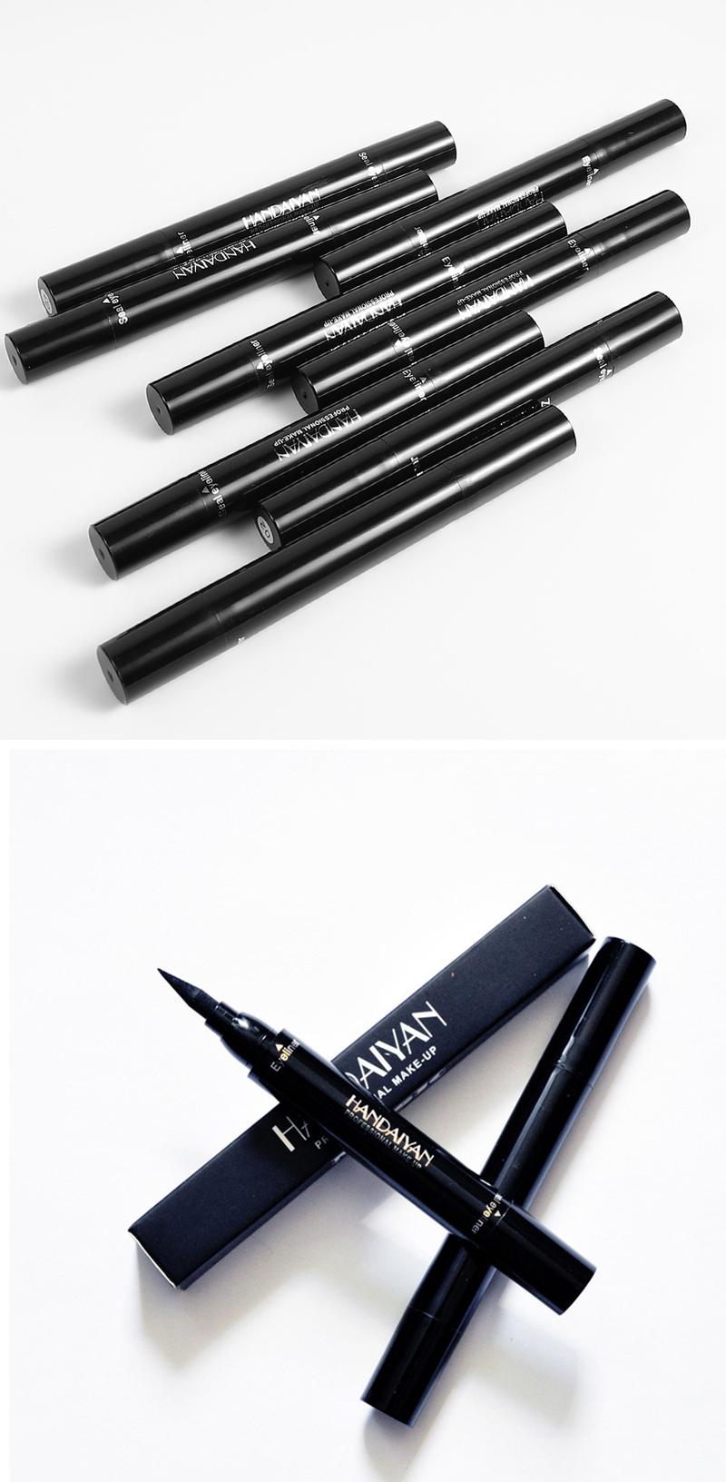 Product Introduction of Handaiyan Triangle Stamp Liquid Eyeliner | Waterproof, 24H Smudge-Proof & Quick-Dry | 2-in-1 Winged/Cat-Eye Stamp Design | Beginner-Friendly, Party/Stage Ready | TikTok Viral in Singapore #SGBeautyHack (Beauty Hack Alert!) 21