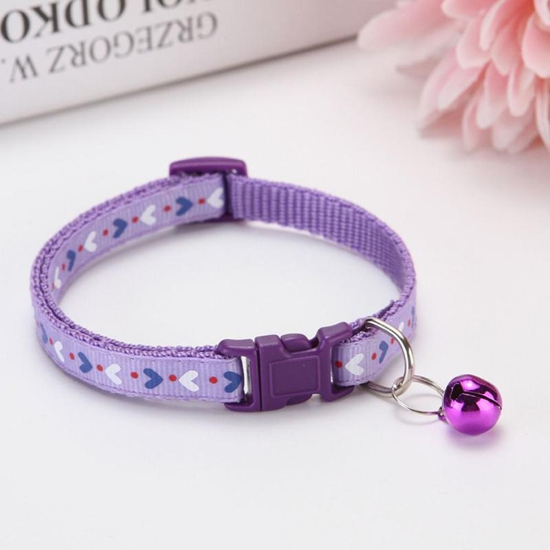 Product Introduction of Vòng Cổ Chó Mèo Họa Tiết Hoạt Hình, Dễ Thương Và Có Thể Điều Chỉnh, Họa Tiết Mũi Tên Tình Yêu Vòng Cổ Chuông Cho Mèo, Có Chuông, Thích Hợp Cho Chó Đi Dạo, Vòng Cổ Thú Cưng, behooff 13