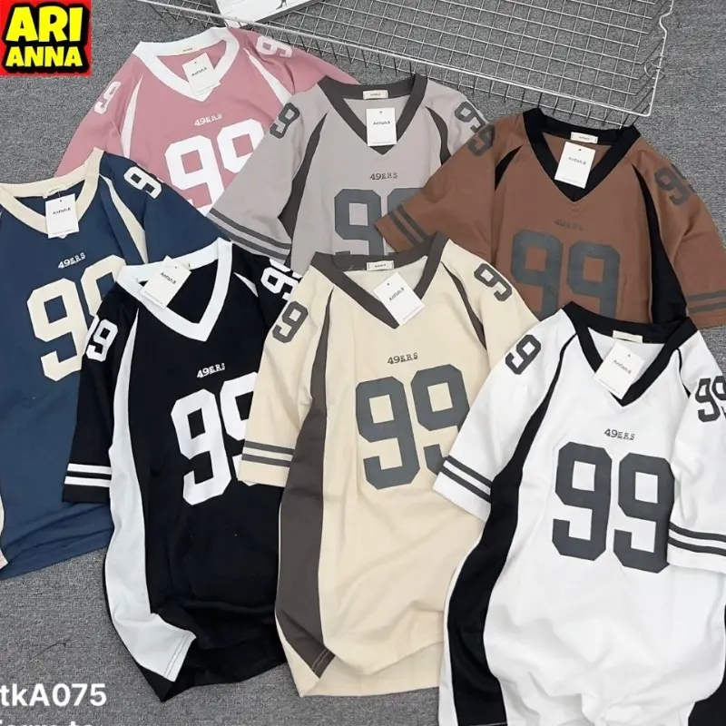 Free customization of Korean style men's and women's sports T-shirts with 3D digital printing for couples, Jersey plus size unisex clothing T-shirts, fashionable street youth short sleeved T-shirts Suits