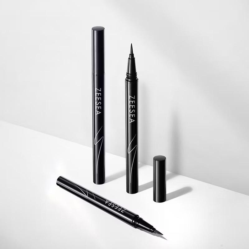 Bút Kẻ Mắt Nước Siêu Mảnh, Chống Thấm Nước, Lâu Trôi ZEESEA Black Lasting Eyeliner 0.5g Trang Điểm Son Nữ Mỹ Phẩm Cosmetic Women 5