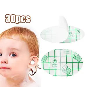 【Ready】30Pcs Baby Waterproof Stiker Telinga Pelindung Telinga Bayi dan Anak Telinga Anak-anak Anti Air Untuk Baby Dewasa Shower