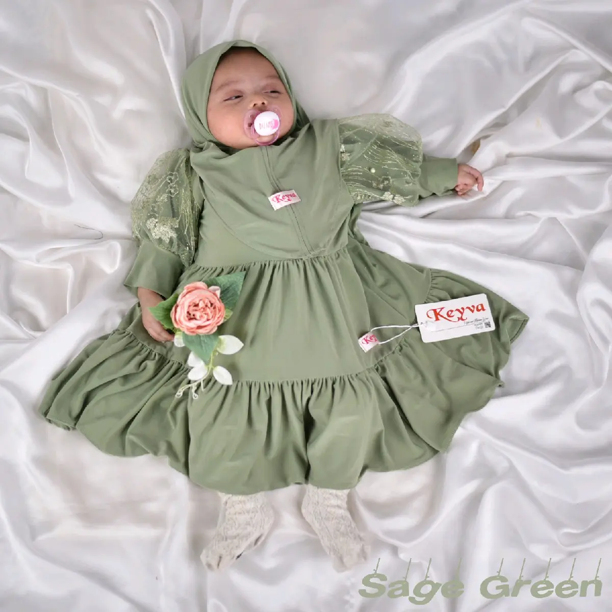 Shanum Series 2 Gamis Balita Set Keyva