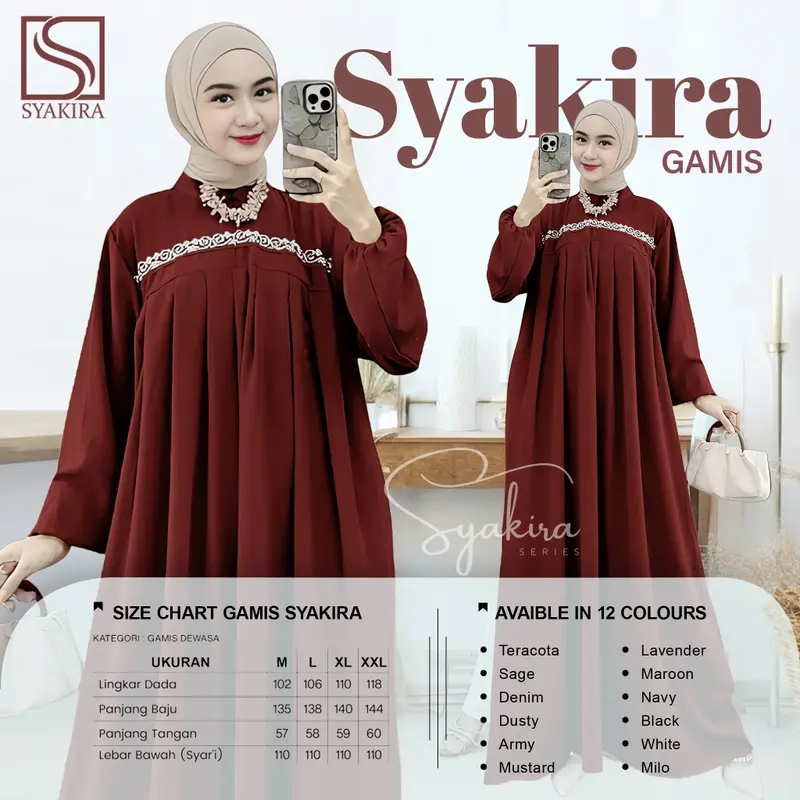 Gamis Umroh Dan Haji Bahan Jatuh Adem Dingin Nyaman Gamis Arab Aksen Payet Swarovsky • simpel Crinkle Airflow Dress Muslim Syari Panjang 6