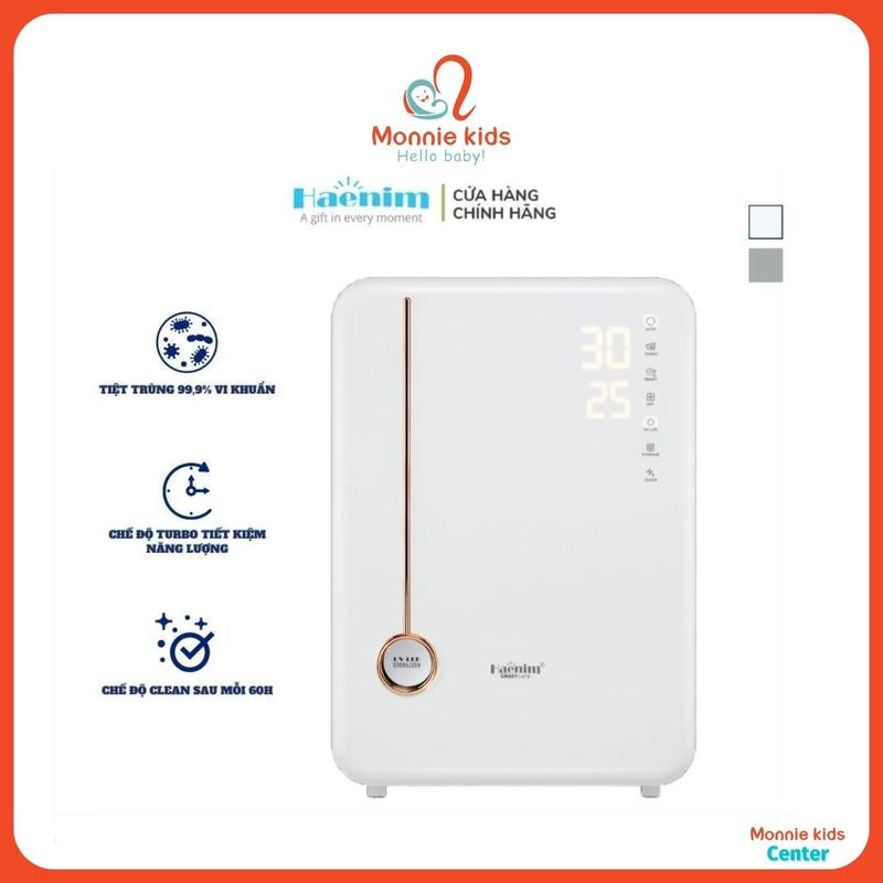 Máy tiệt trùng sấy khô bình sữa Haenim Premium, máy tiệt trùng uv thế hệ 4G