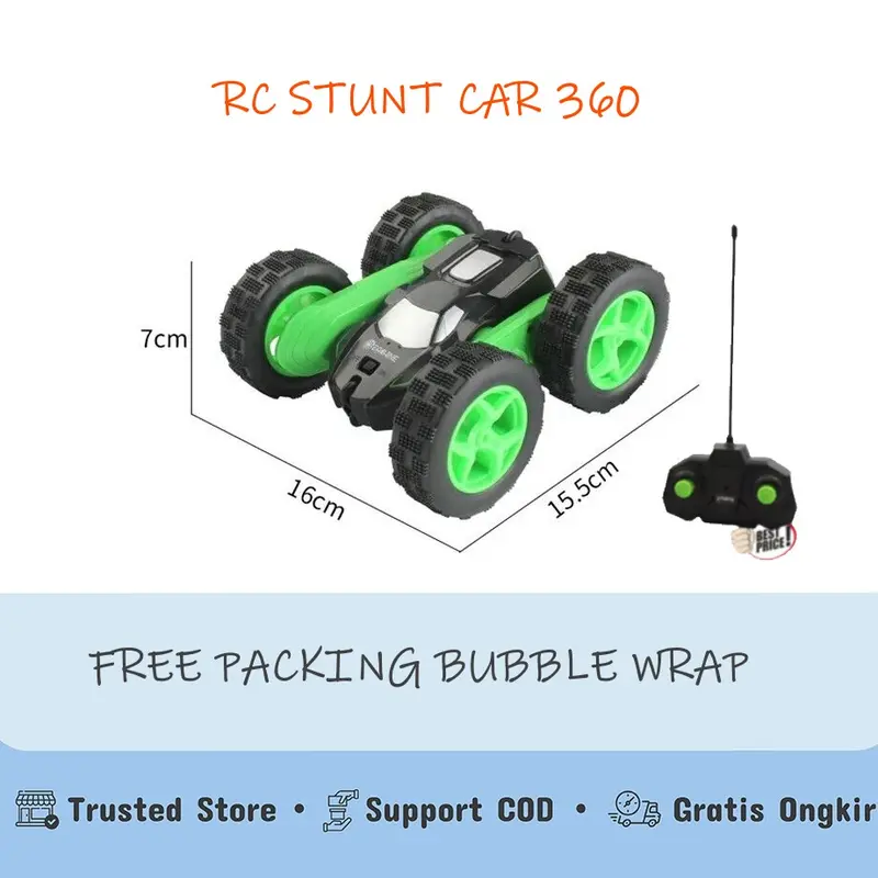 MAINAN ANAK MOBIL REMOTE CONTROL // RC STUNT CAR 360 // MOBIL REMOT Toys 0