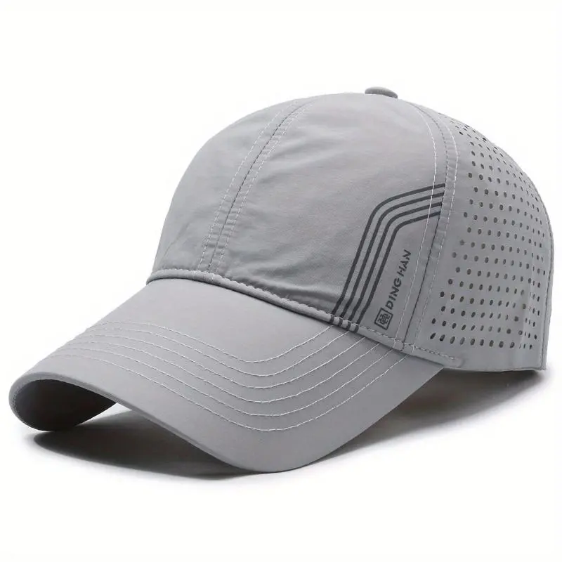Lightweight Baseball Cap with Breathable Mesh Back, Wide Brim, Adjustable for Outdoor Sports & Travel, Available in Multiple Colors  Golf Hat 7