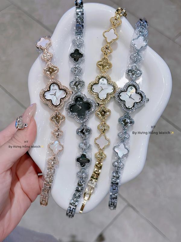 B0352_[Chính Hãng] Đồng Hồ SCOTTIE Dành Cho Nữ Dây Thép_Size 28_ Dáng Lắc Tay Watch Đeo Tay dong