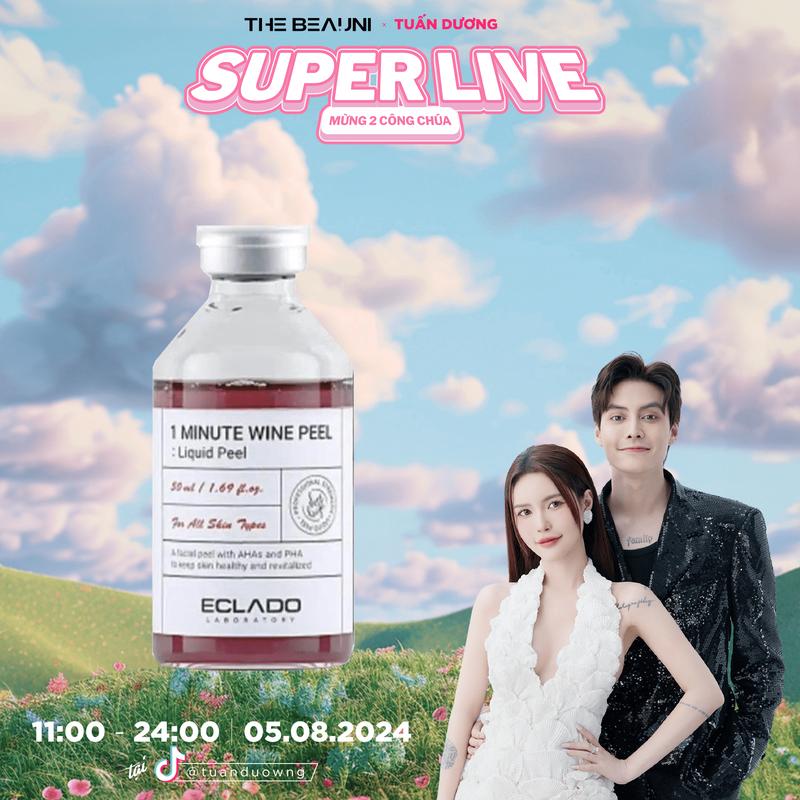 TẨY DA CHẾT HÓA HỌC CHIẾT XUẤT TỪ RƯỢU VANG - ECLADO 1 MINUTE WINE PEEL 50ML