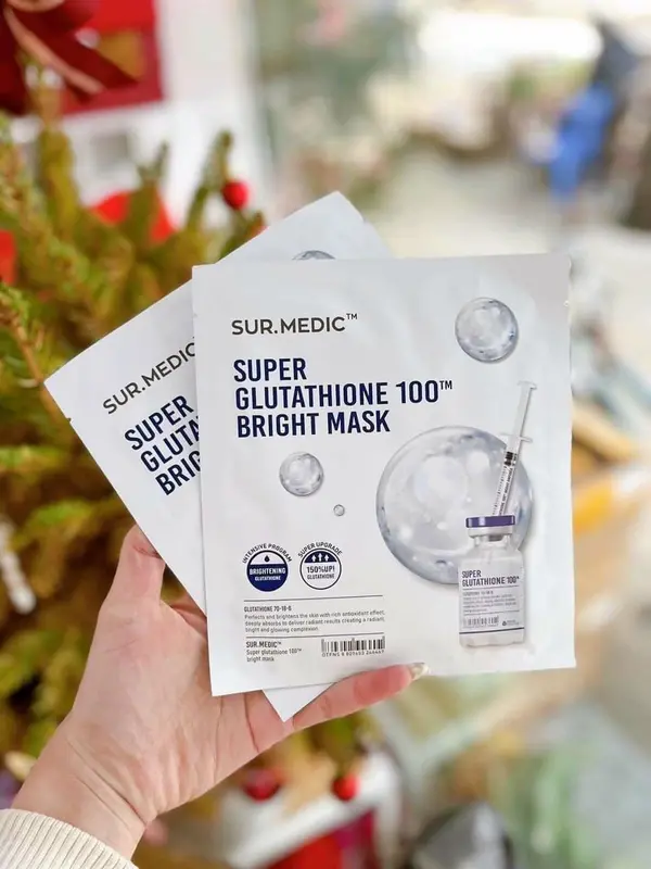 [ Sur.Medic] Mặt Nạ Giúp Dưỡng Trắng Dưỡng Ẩm Da - Full Hộp (10 miếng) 2