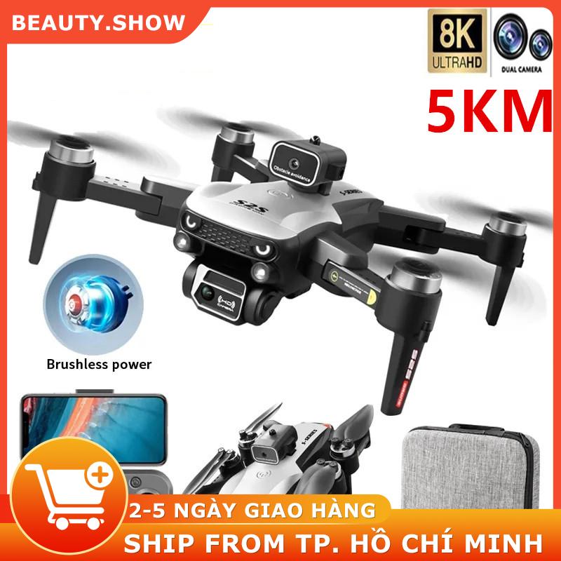 Drone mini, Flycam S2S PRO MAX camera 4K - Tránh Chướng Ngại Vật - Pin 2000mAh bay 20 phút - kết nối điện thȯại