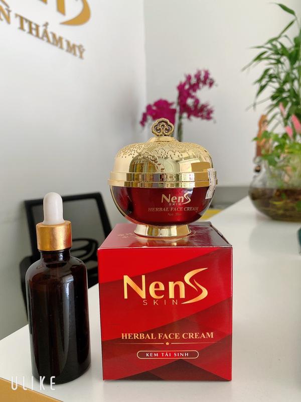 Kem Tái Sinh Nen's + Sâm Bong - Dung tích 30gram + 10ml sâm - Hỗ trợ giảm mờ thâm mụn 5