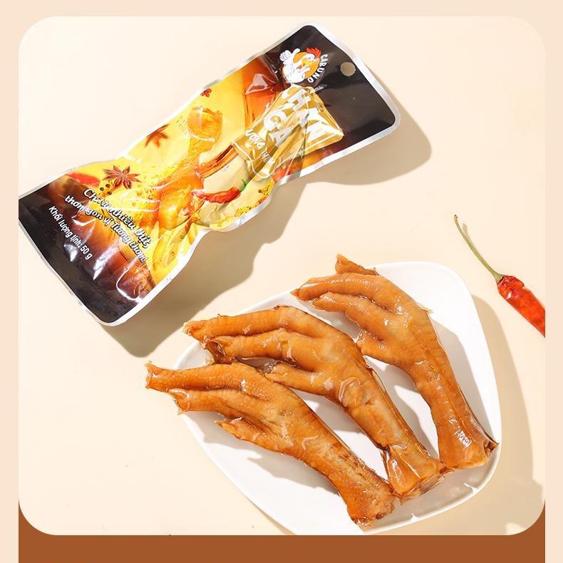  COMBO 30 chiếc chân gà có xương CABUNO 50g chân gà Cabuno 