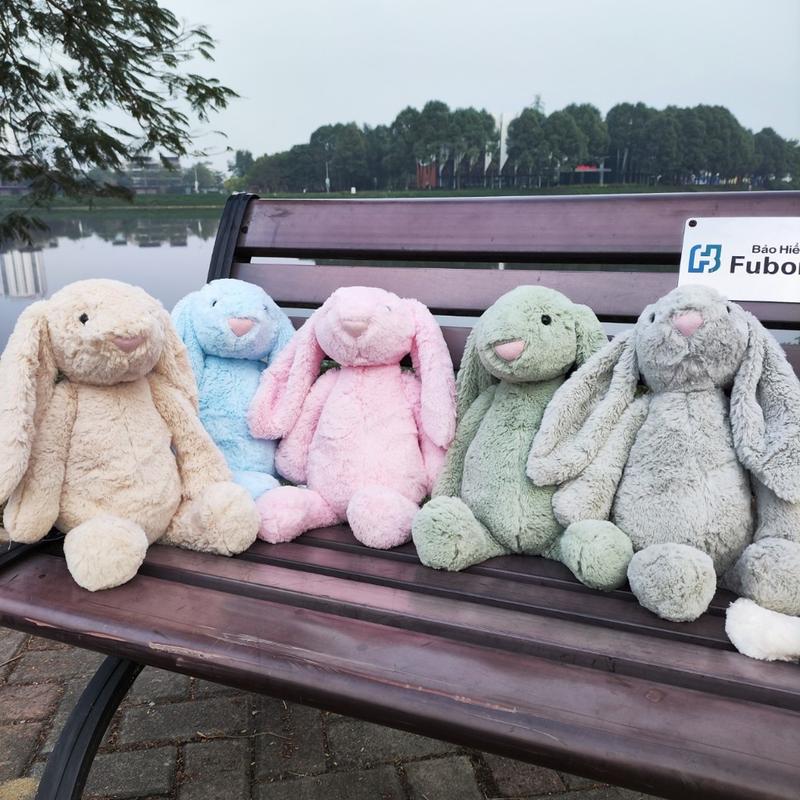 Thú bông thỏ bông JellyCat gấu bông ghiền cho bé