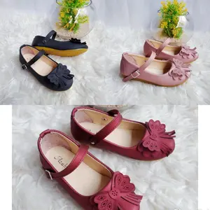 FlatShoes Anak Perempuan Variasi Laser Kupu-kupu