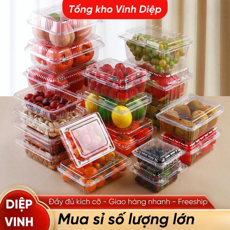 100 Hộp nhựa trong dùng 1 lần và hộp bánh H55 H50 H23 H53 H40 H07 H5/H05 - TỔNG KHO VINH DIỆP
