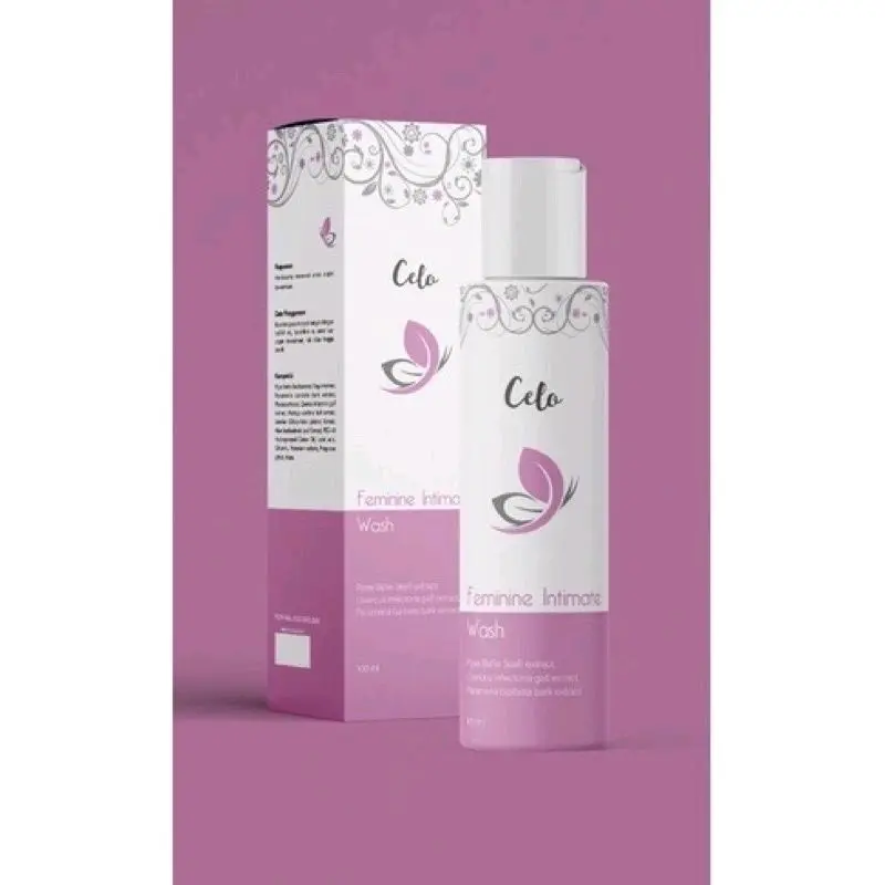 CELO FEMINIME INTIMATE Bebas Alkohol Tanpa Pengharum Bebas Paraben pembersih kewanitaan Feminine Perawatan Pencerah