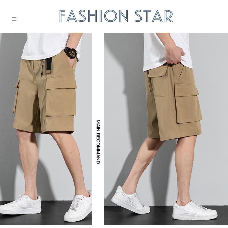 Product Introduction of Men's Summer Casual Shorts - Lightweight Quick-Dry Breathable Cargo Shorts with Pockets |   Loose Fit Workout Gym Shorts |   Trendy Streetwear Fashion for Men (Plus Size Available) 18