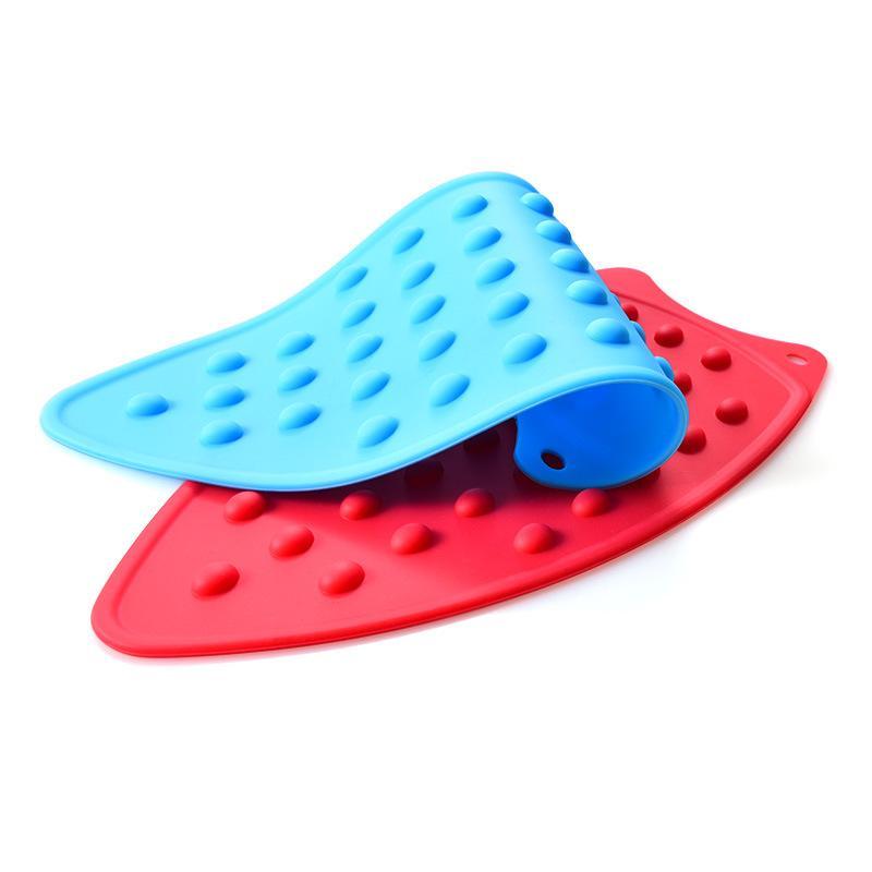 Multifunctional Silicone Ironing Mat, Solid Color Heat Insulation Ironing Pad For Garment Steaming Board, Household Appliance Parts 4