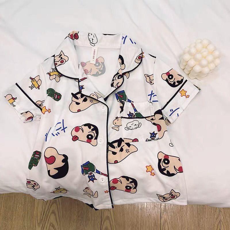 Product Introduction of Đồ Ngủ Bé Trai, Hàng Mới Về Mùa Hè, Bộ Đồ ngắn Tay Xiaoxin Bút Chì Màu Cho Trẻ Em, Bộ Đồ Hai Mảnh Cho Bé Gái, Thích Hợp Mặc Nhà, Đồ Ngủ 2