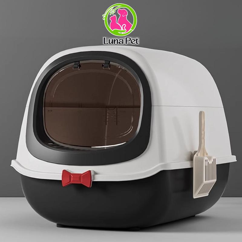 Nhà Vệ Sinh Cho Mèo Lớn Tới 8kg 9kg Thiết Kế Dễ Thương Luna Pet NVS08
