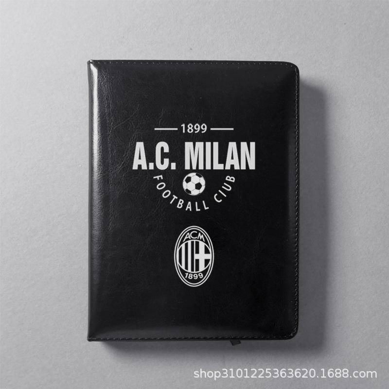 Hàng hóa bóng đá, Sổ tay, Văn phòng phẩm sinh viên, Mẫu tự làm, Quà tặng nhật ký, AC Milan, Real Madrid, Juventus, Liverpool 1