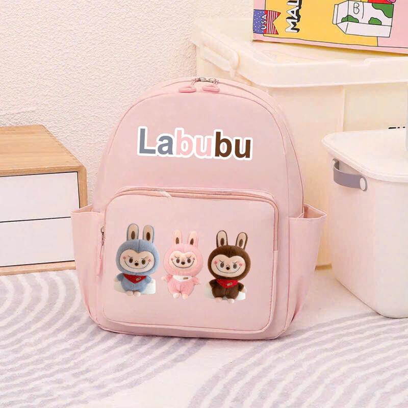 Product Introduction of balo Cho Bé đi học Mầm Non Hoạ Tiết Labubu hottrend cho bé chống thấm siêu nhẹ 8