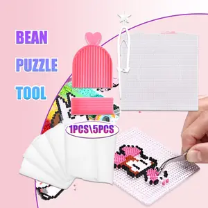 [alat] manik manik perler beads set DIY manik-manik Perler Anda sendiri, mudah dan menyenangkan