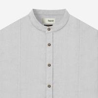 Gambar DUHA Baju Koko Flannel Lengan Panjang - Light Grey - Ghaba - L dari Duha Muslim Wear Kota Tangerang 3 Tokopedia