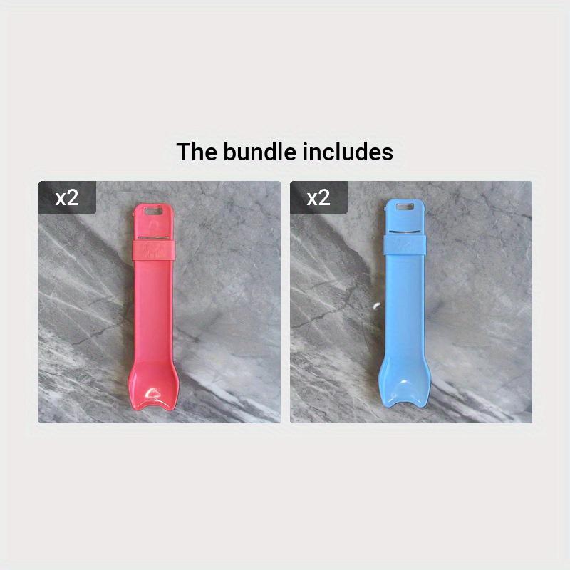 L&G  [Single Plastic Pet Liquid Snack Feeder - Whisker Delight Cat Strip Squeeze Spoon, Battery-Free Tool for Serving Wet Treats and Cat Food to Cats 8